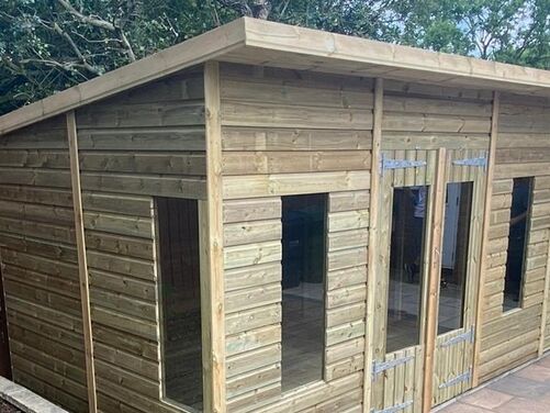 Boarding of the Underside of the Canopy