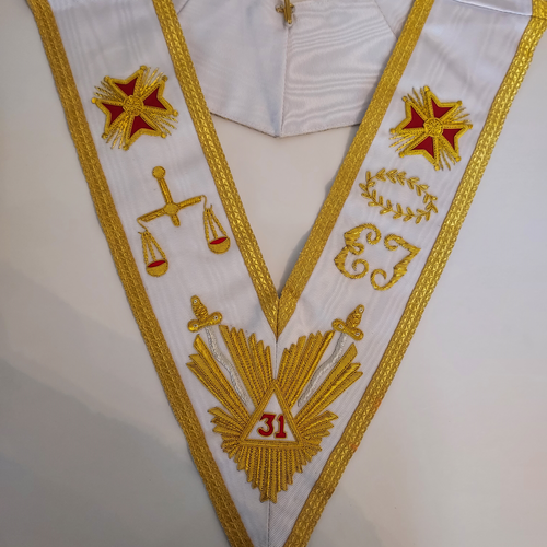 31 Degree Rose Croix Collar
