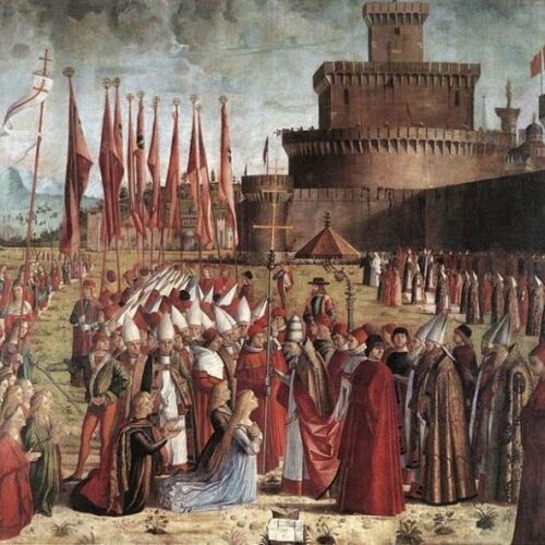 The Pilgrims Meet the Pope