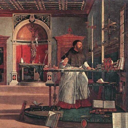 Vision of Saint Augustin