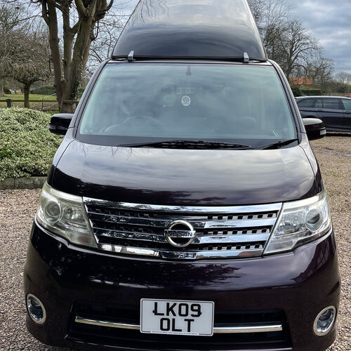 2009 Nissan Serena 2.0 Petrol Automatic Camper Van 2 Berth Rare Colour PRO Conversion