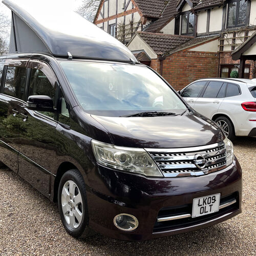 2009 Nissan Serena 2.0 Petrol Automatic Camper Van 2 Berth Rare Colour PRO Conversion