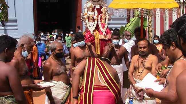 இலங்கையின் பிரசித்தி பெற்றஸ்ரீ முன்னைநாதஸ்சுவாமி ஆலய பெருந்திருவிழா