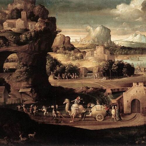 Landscape with Magicians