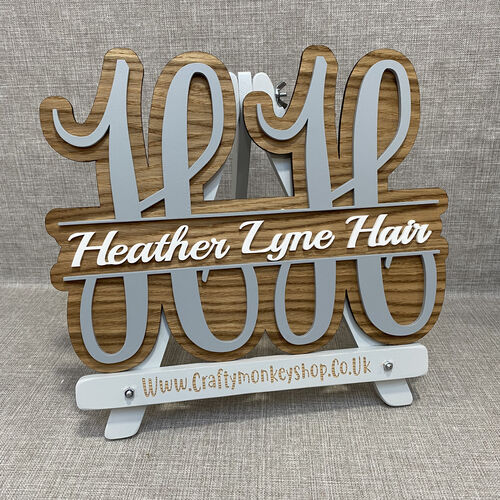 Double barrel monogram