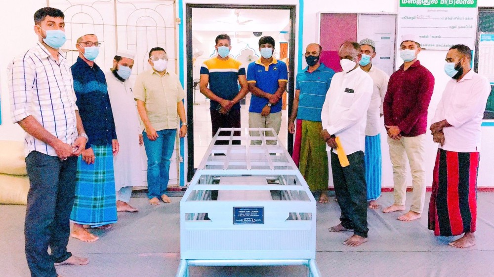 ஜனாஸா கட்டில், சந்தூக் வழங்கி வைப்பு