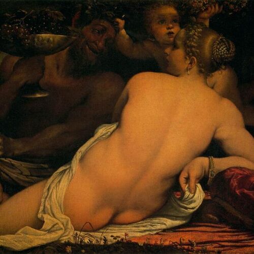 Venus with a Satyr and Cupids