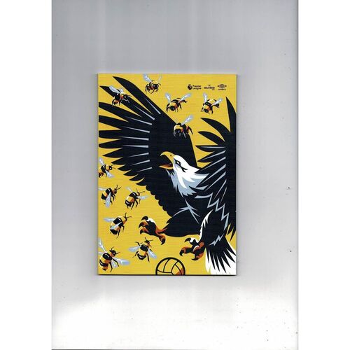 2021/22 Brentford v Crystal Palace Official Football Programme + Team Sheet