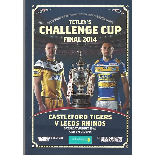 Challenge Cup Final Rugby League Programmes