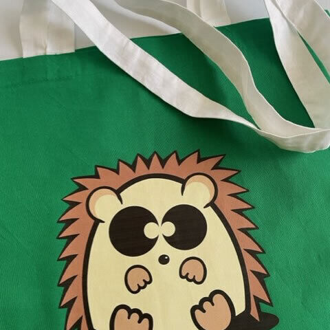 'Hedgehog' Contrast Shopper