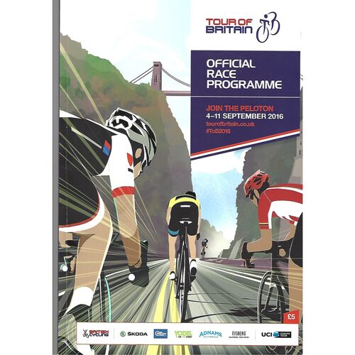 2016 Tour of Britain (04-11/09/2016) Cycle Race Programme