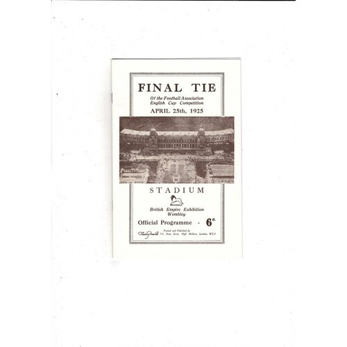 FA Cup Final Football Programmes