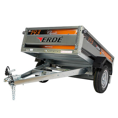 Erde 193 MP69193 191 x 121 x 48cm 590Kg Car Trailer