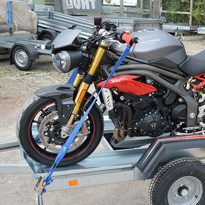 Erde PM310 MP6805 245 X 145 X 78cm 240Kg Motorbike Trailer