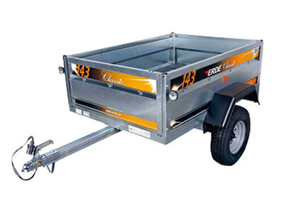 Erde 143 MP69143 223 x 140 x 91.5cm 502Kg Car Trailer