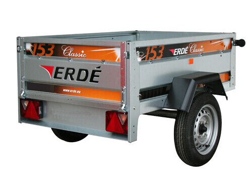 Erde 153 MP69153 232 x 140 x 96cm 526kg Car Trailer