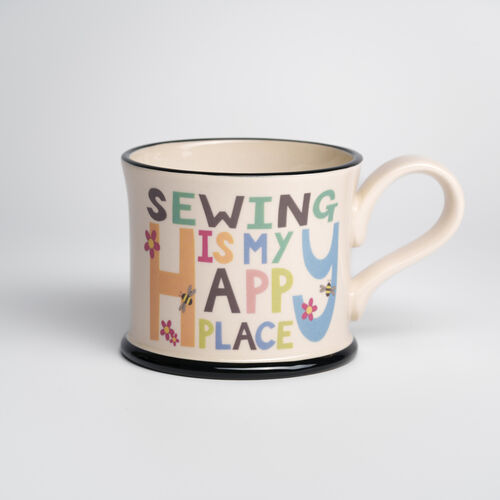 Sewing Is My Happy Place Mug