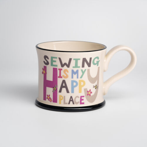 Sewing Is My Happy Place Mug