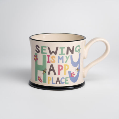 Sewing Is My Happy Place Mug