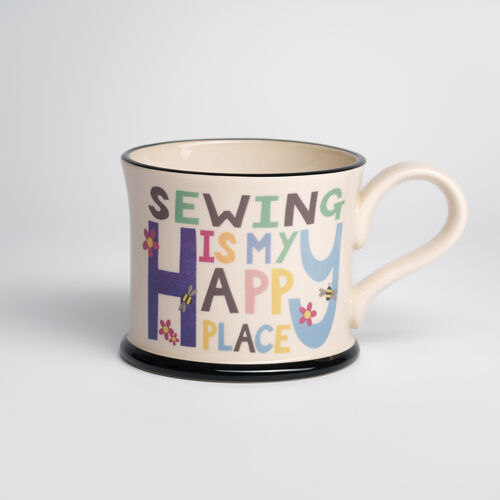 Sewing Is My Happy Place Mug