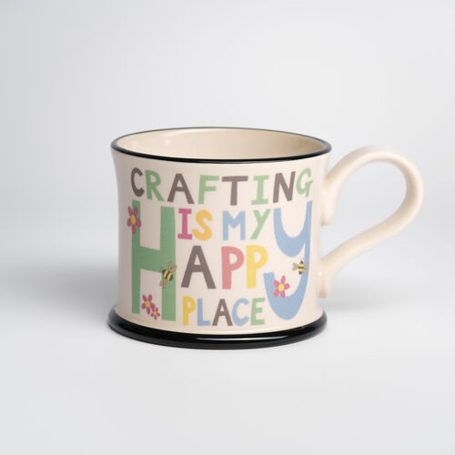 Crafting Is My Happy Place Mug