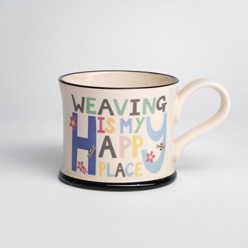 Weaving Is My Happy Place Mug