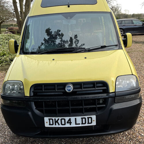 2004 Fiat Doblo Camper Van 1.9 JTD Rare Yellow 2 Berth 73277 Miles