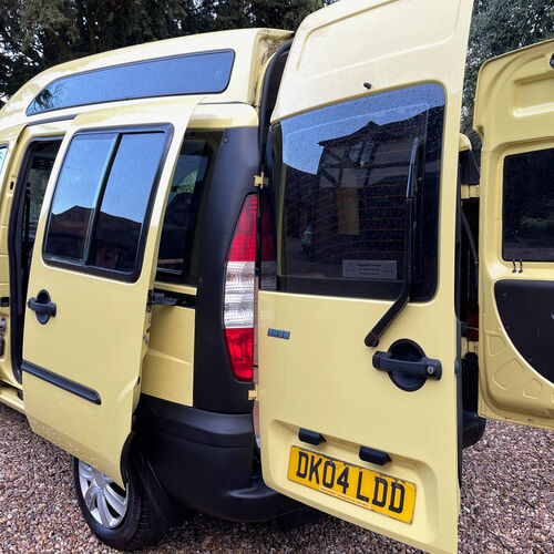 2004 Fiat Doblo Camper Van 1.9 JTD Rare Yellow 2 Berth 73277 Miles