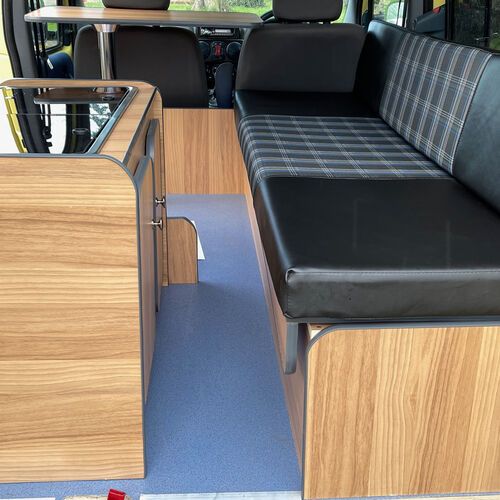 2004 Fiat Doblo Camper Van 1.9 JTD Rare Yellow 2 Berth 73277 Miles