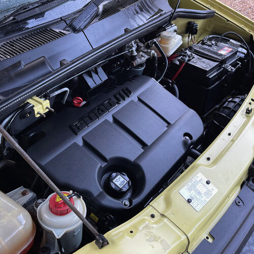 2004 Fiat Doblo Camper Van 1.9 JTD Rare Yellow 2 Berth 73277 Miles