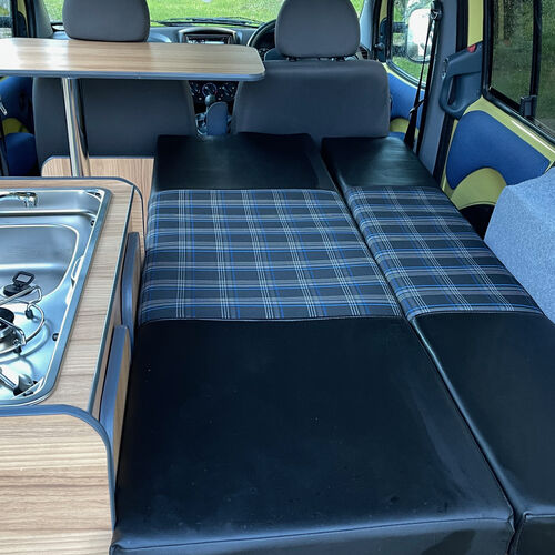 2004 Fiat Doblo Camper Van 1.9 JTD Rare Yellow 2 Berth 73277 Miles