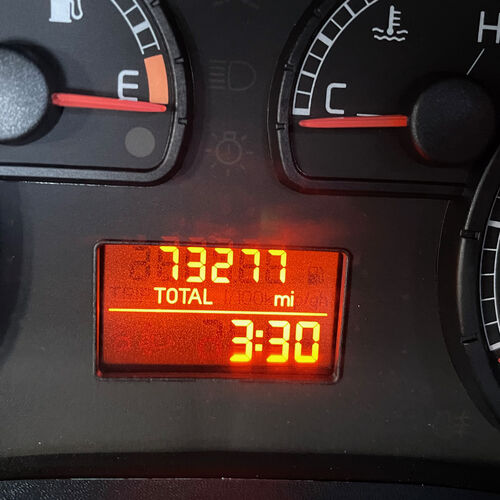 2004 Fiat Doblo Camper Van 1.9 JTD Rare Yellow 2 Berth 73277 Miles