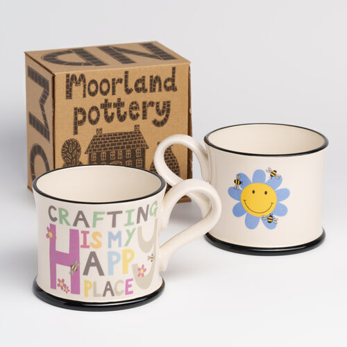 Crafting Is My Happy Place Mug