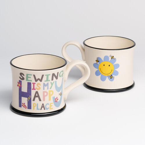 Sewing Is My Happy Place Mug
