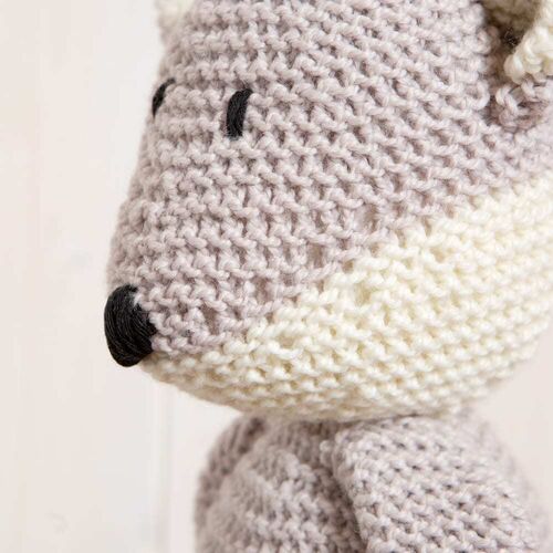 Basil Fox Knitting Kit by Wool Couture