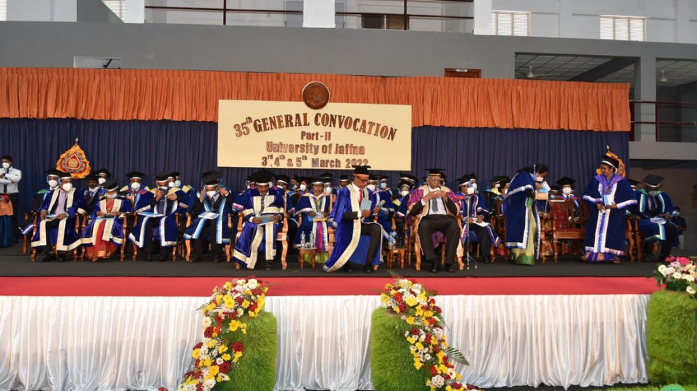 யாழ்.பல்கலைக்கழகத்தின் 35ஆவது பொதுப் பட்டமளிப்பு விழா