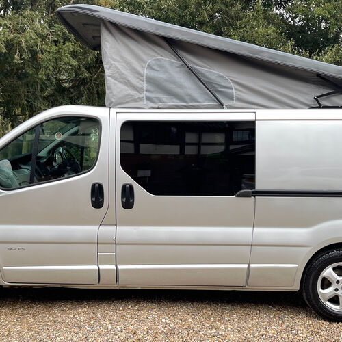 2011 Renault Trafic Sport LWB Camper Van 4 Berth Silver 2.0 DCi 115