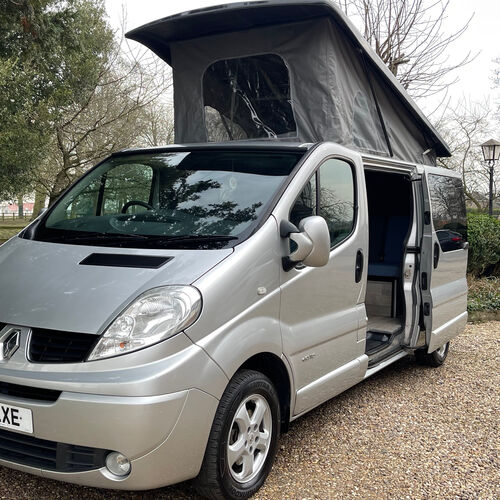 2011 Renault Trafic Sport LWB Camper Van 4 Berth Silver 2.0 DCi 115