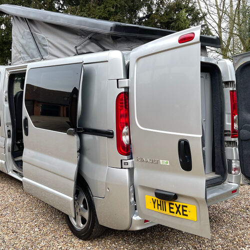 2011 Renault Trafic Sport LWB Camper Van 4 Berth Silver 2.0 DCi 115