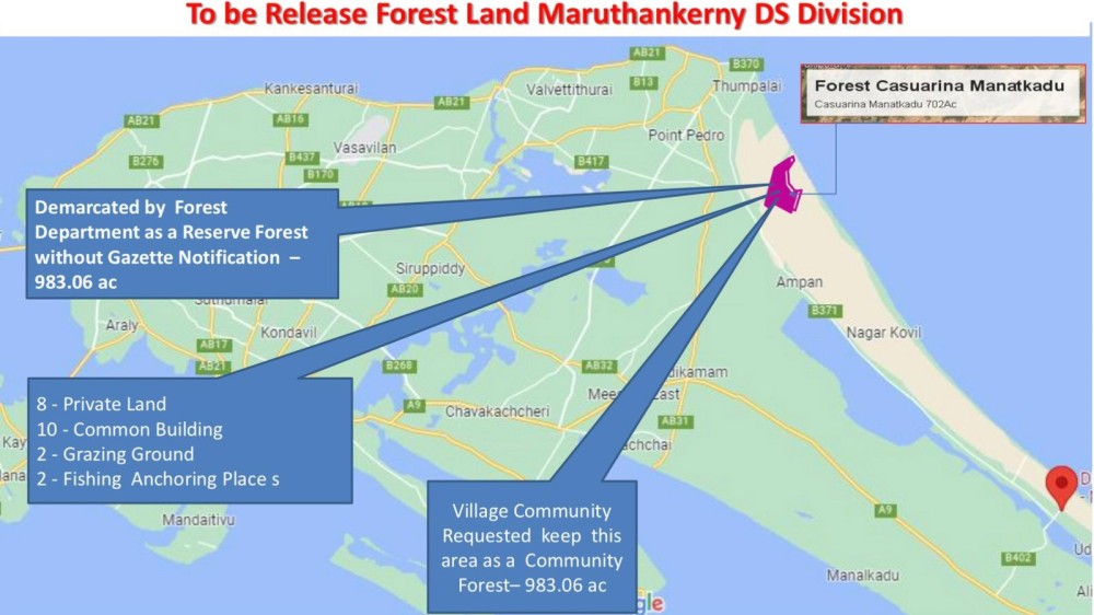 முதலாவது மக்கள் மயப்பட்ட வன வள கிராமம் மணற்காடு