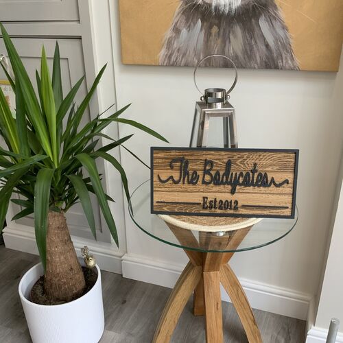 Rustic Wall Decor | Custom Name Sign | Family Name Sign | Established Sign