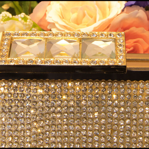 Gold & Silver Tassle Clutch