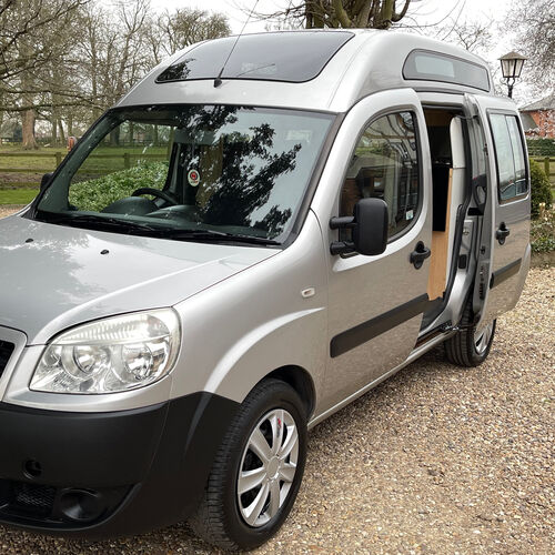 2008 (08)reg Danbury Camper Van 2 Berth Fiat Doblo 1246cc M-Jet Diesel