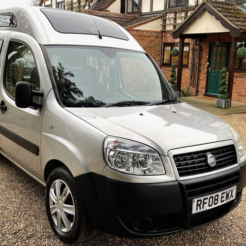 2008 (08)reg Danbury Camper Van 2 Berth Fiat Doblo 1246cc M-Jet Diesel