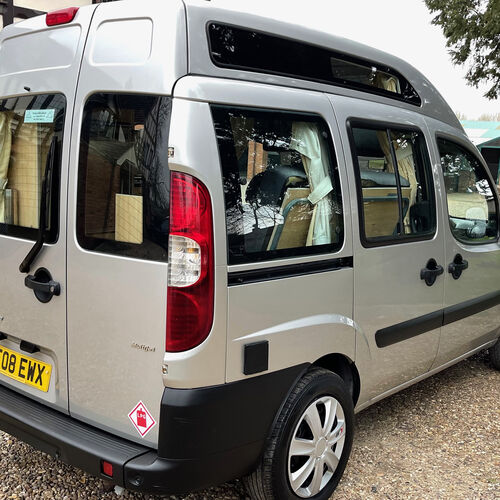 2008 (08)reg Danbury Camper Van 2 Berth Fiat Doblo 1246cc M-Jet Diesel