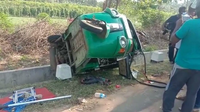 வீதி விபத்தில்  படுகாயமும் உயிரிழப்பும்