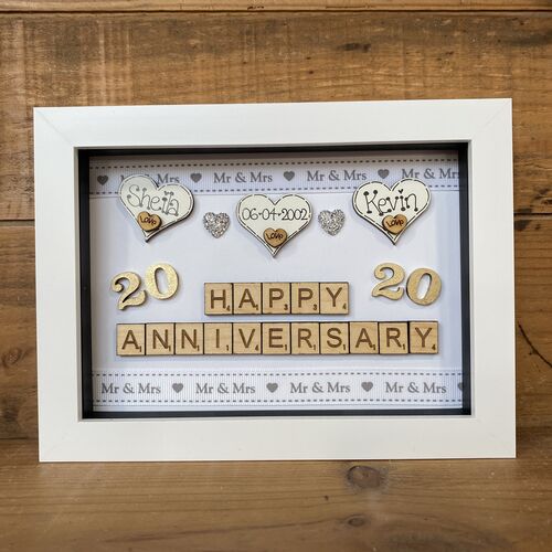 6/8” HAPPY ANNIVERSARY FRAME