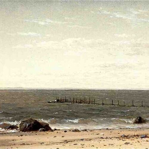 New England Beach Scene