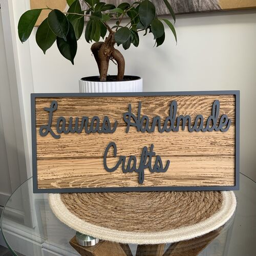 Rustic Wall Decor | Custom Name Sign | Personalised Family Sign | Established Sign