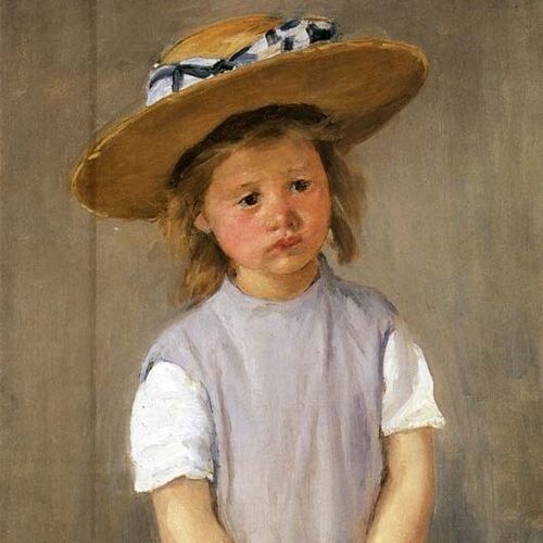 Child in a Straw Hat